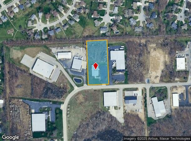 802 Incentive Dr, Fort Wayne, IN Parcel Map