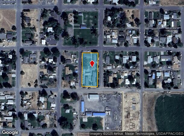 405 S Alder Ave, Warden, WA Parcel Map