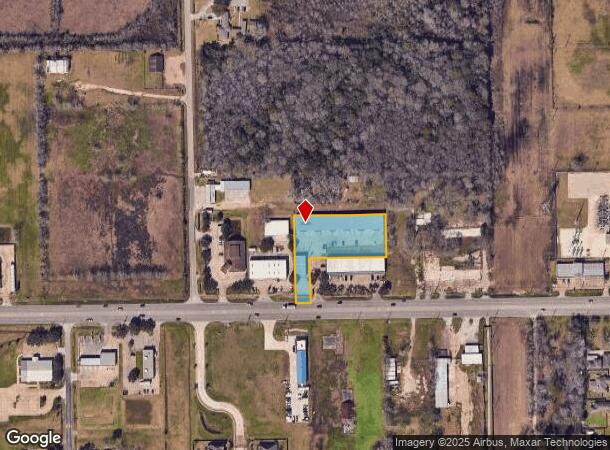 6831 Broadway St, Pearland, TX Parcel Map