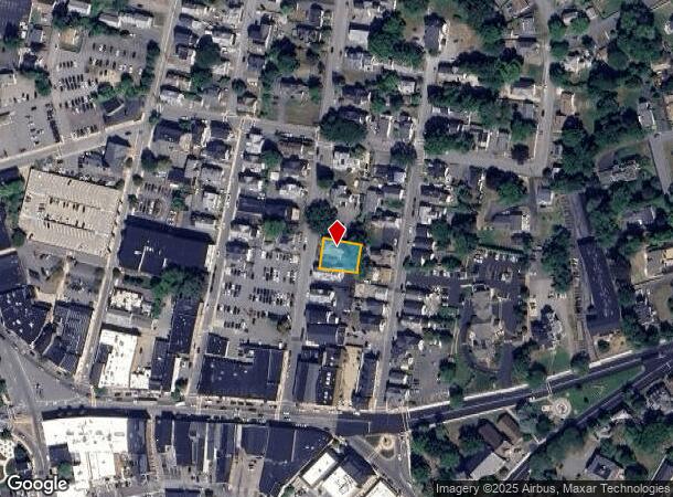  19 Cedar St, Taunton, MA Parcel Map
