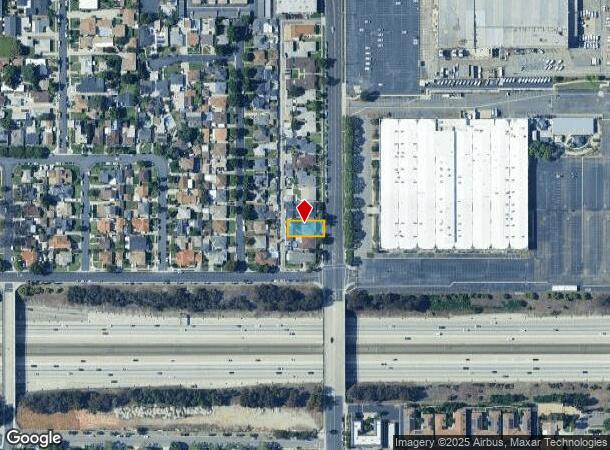 12843 Columbia Way, Downey, CA Parcel Map