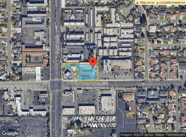  2961 W Ball Rd, Anaheim, CA Parcel Map