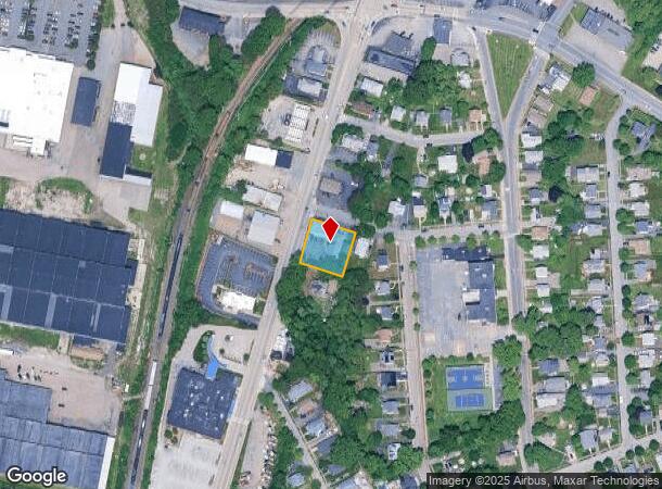  830 W Boylston St, Worcester, MA Parcel Map