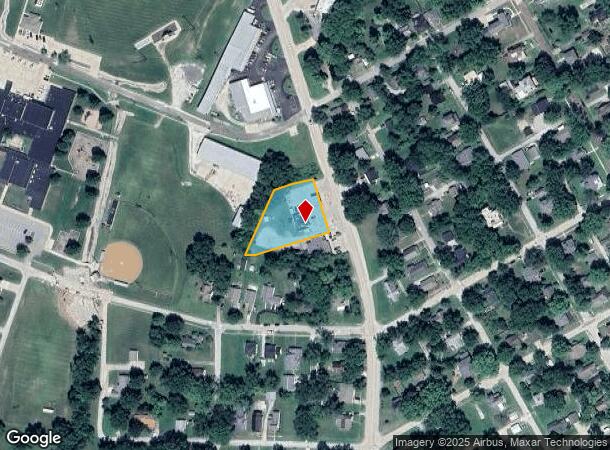  404 N Cleveland St, Fayette, MO Parcel Map