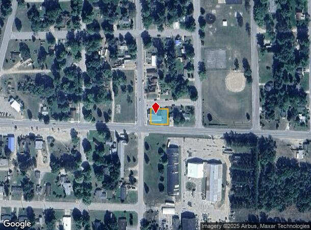 9007 Osmo St, Kaleva, MI Parcel Map