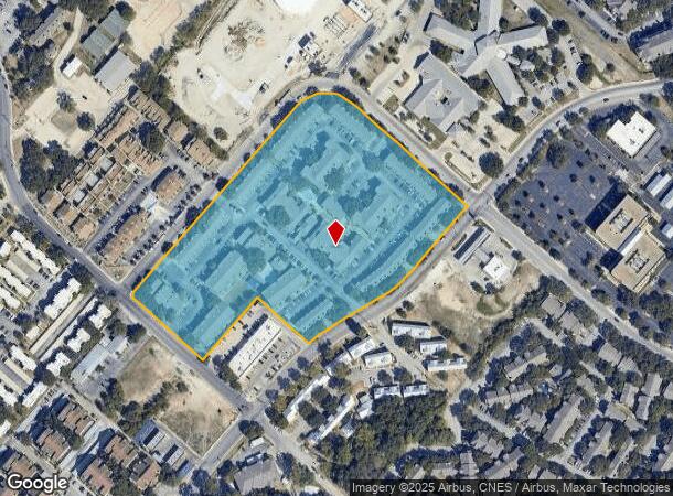  4041 Medical Dr, San Antonio, TX Parcel Map