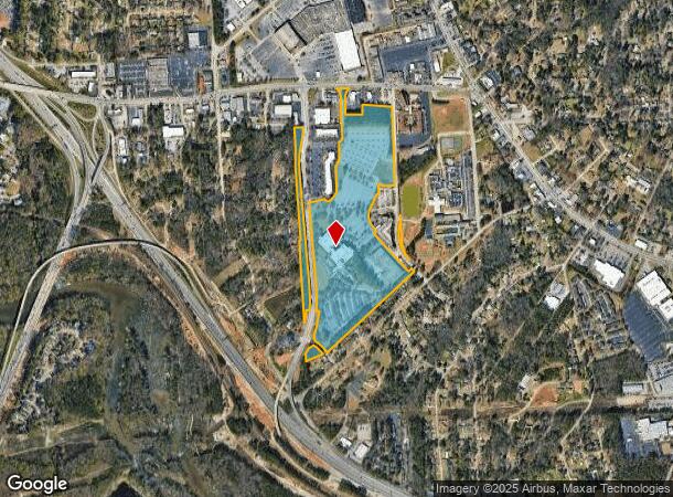 1200 Colonial Life Blvd W, Columbia, SC Parcel Map