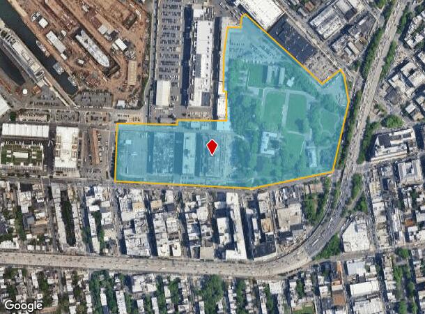  22 Flushing Ave, Brooklyn, NY Parcel Map