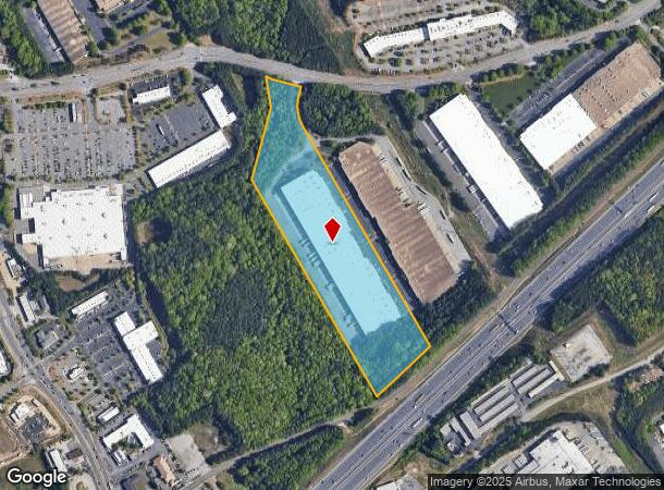  205 Satellite Blvd Ne, Suwanee, GA Parcel Map