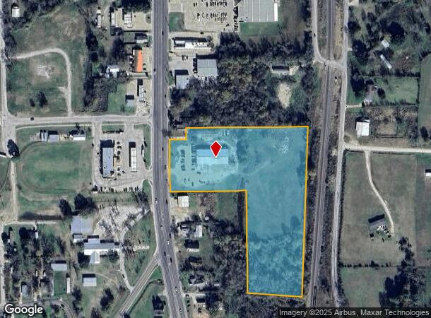  551 S Robb St, Trinity, TX Parcel Map