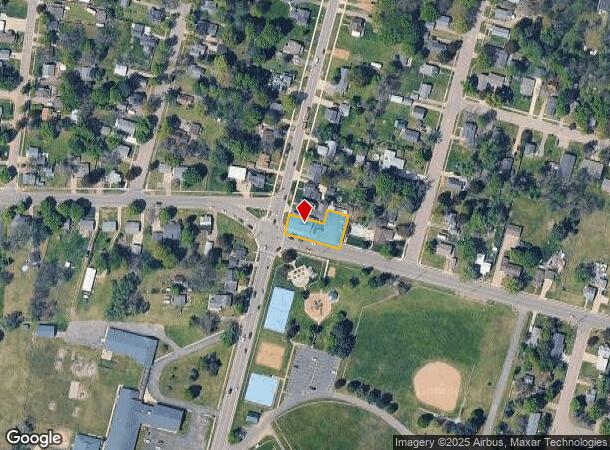  629 S Farmer St, Otsego, MI Parcel Map