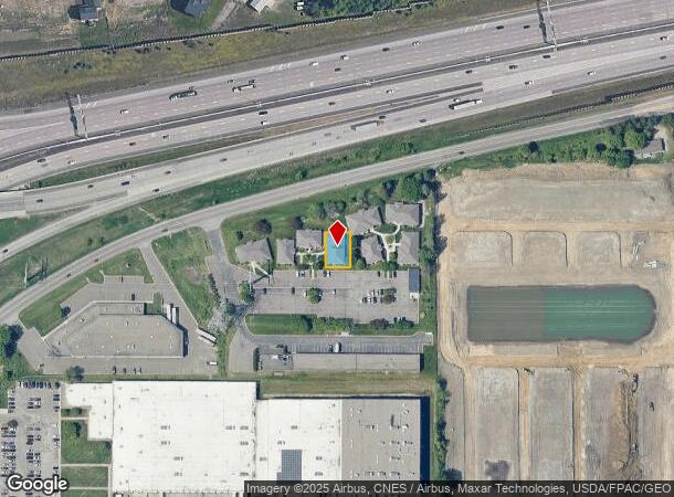 342 County Road D E, Saint Paul, MN Parcel Map