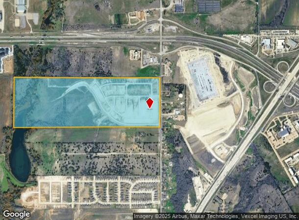 2221 Ovilla Rd, Waxahachie, TX Parcel Map