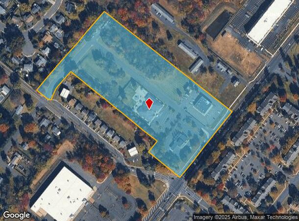 421 W Butler Ave, Chalfont, PA Parcel Map