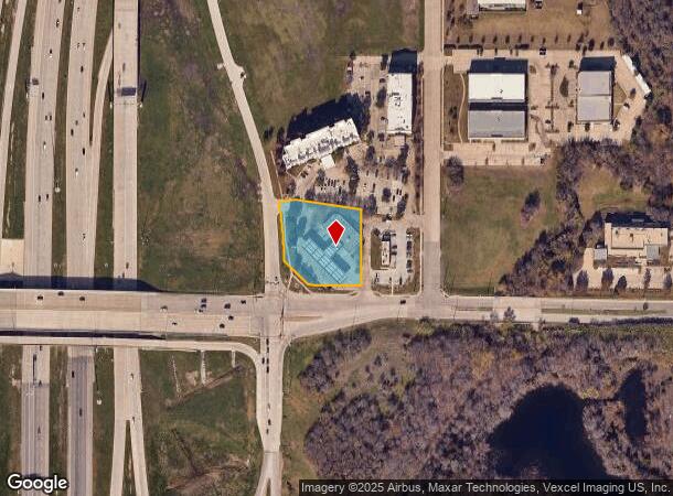  1700 N Highway 121 Hwy, Grapevine, TX Parcel Map