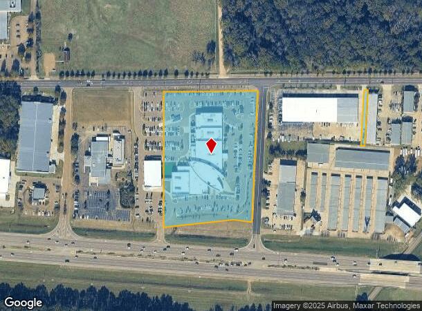 4510 Lakeland Dr, Flowood, MS Parcel Map