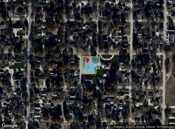  345 E 10Th St, Wahoo, NE Parcel Map