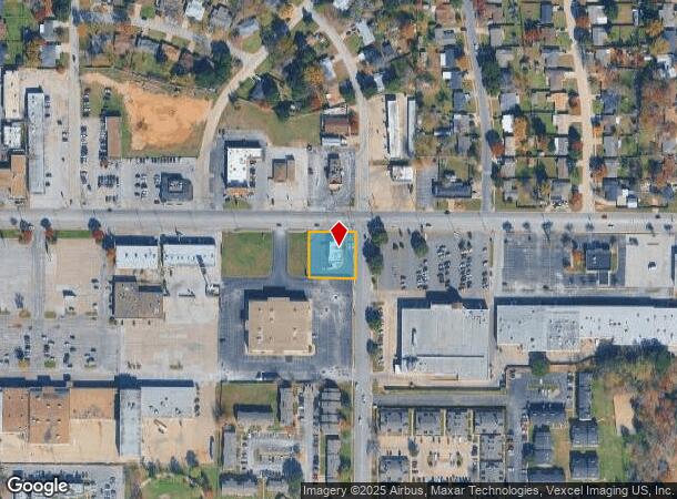  628 E Pipeline Rd, Hurst, TX Parcel Map