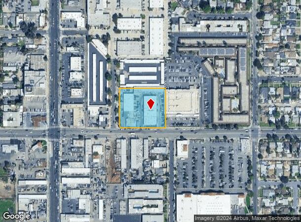  18425 Vanowen St, Reseda, CA Parcel Map