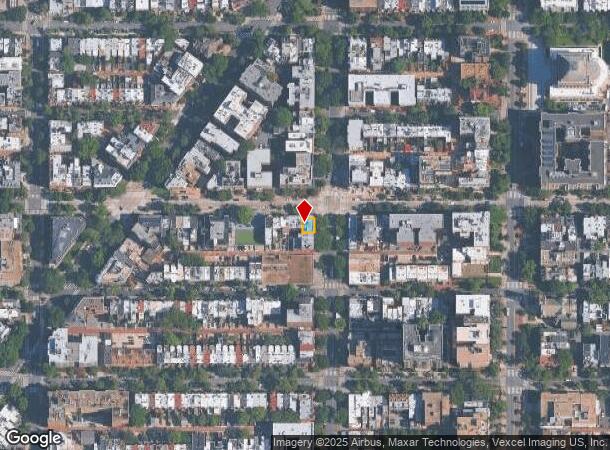  1702 R St Nw, Washington, DC Parcel Map