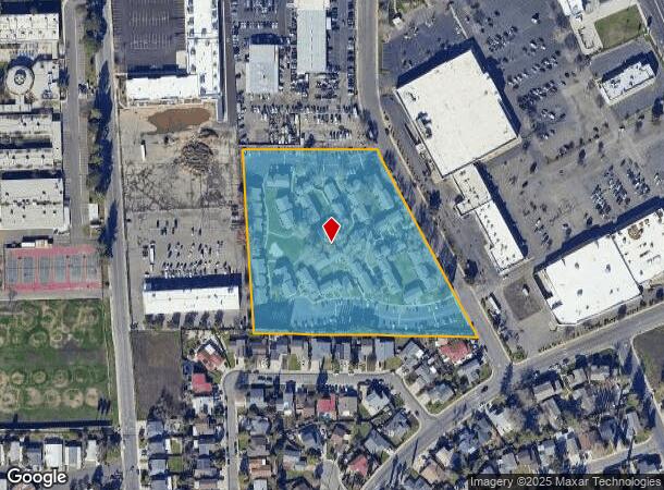  7252 Munson Way, Sacramento, CA Parcel Map