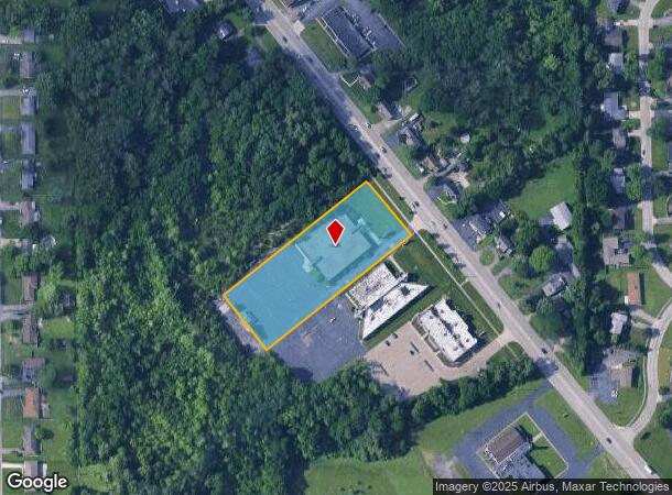  7271 N Main St, Dayton, OH Parcel Map