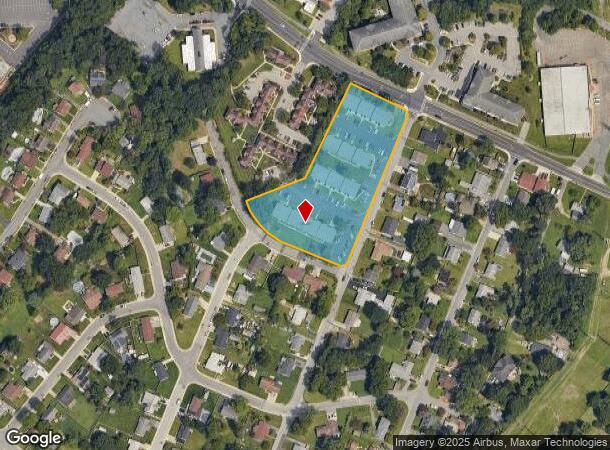 1221 Odenton Rd, Odenton, MD Parcel Map