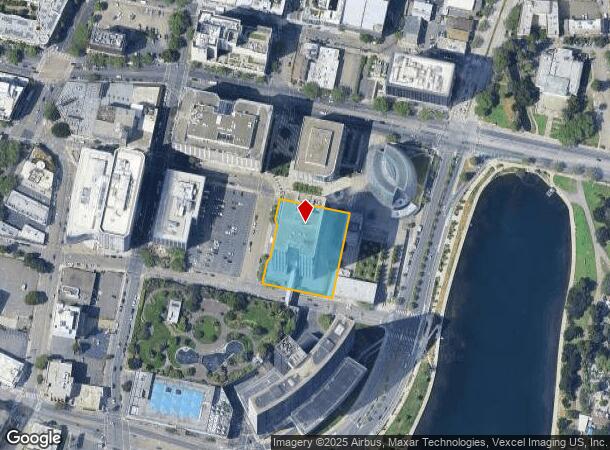  1 Kaiser Plz, Oakland, CA Parcel Map