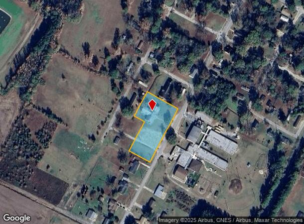 606 S Martin Luther King Jr St, Rowland, NC Parcel Map