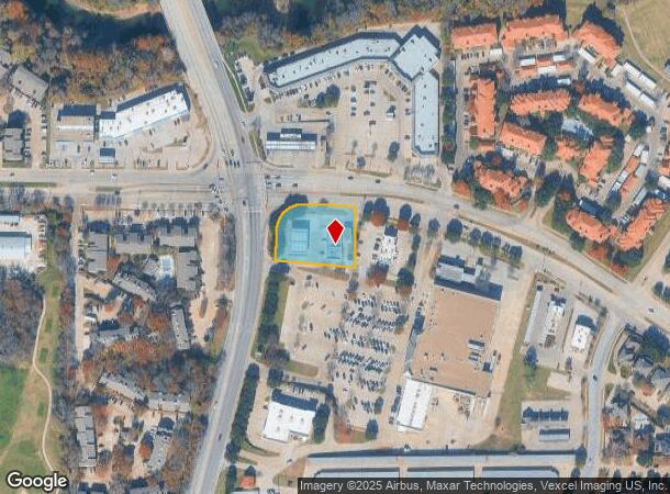 2775 N Collins St, Arlington, TX Parcel Map