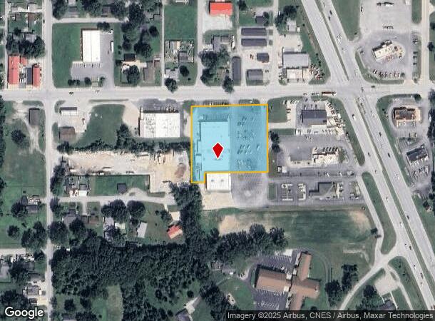 1303 E Morgan St, Kokomo, IN Parcel Map