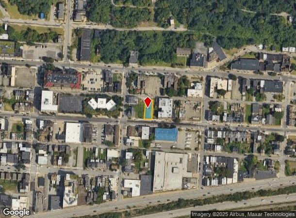 1911 Forbes Ave, Pittsburgh, PA Parcel Map