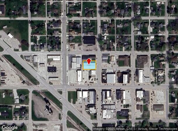  108 N Adams Ave, Fowler, IN Parcel Map