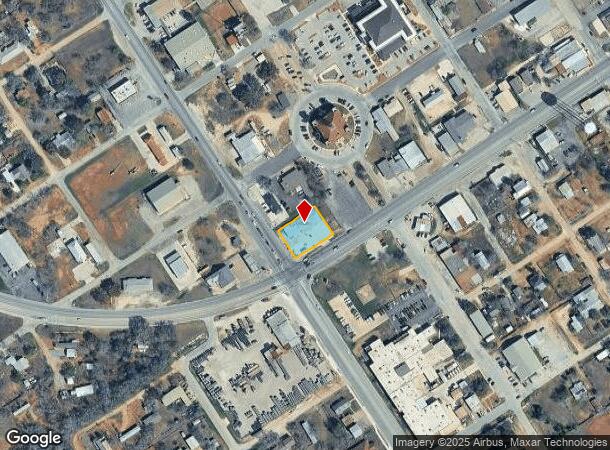  1303 Zanderson Ave, Jourdanton, TX Parcel Map