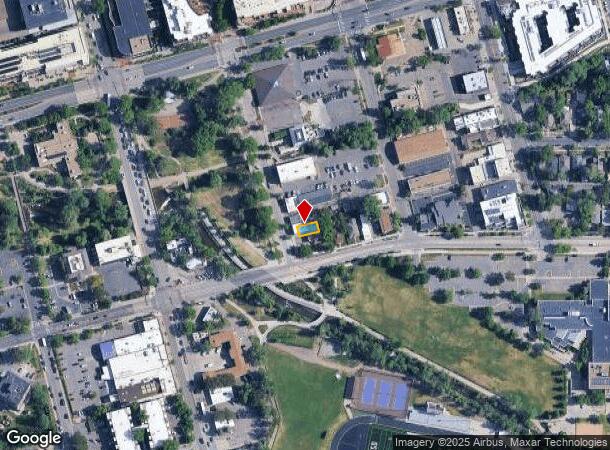 1708 13Th St, Boulder, CO Parcel Map