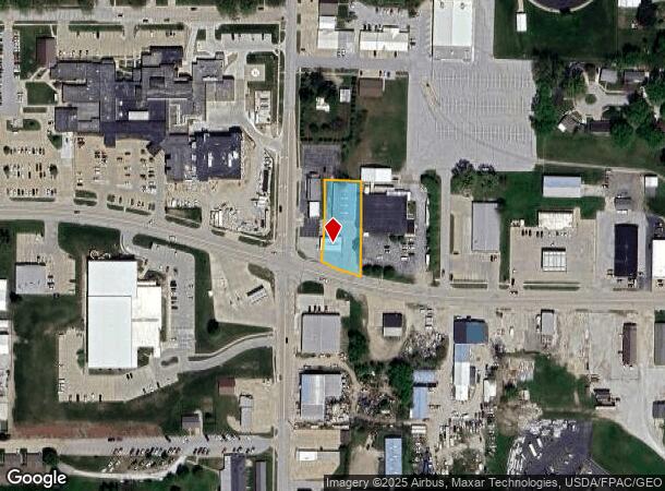 1120 Chatburn Ave, Harlan, IA Parcel Map