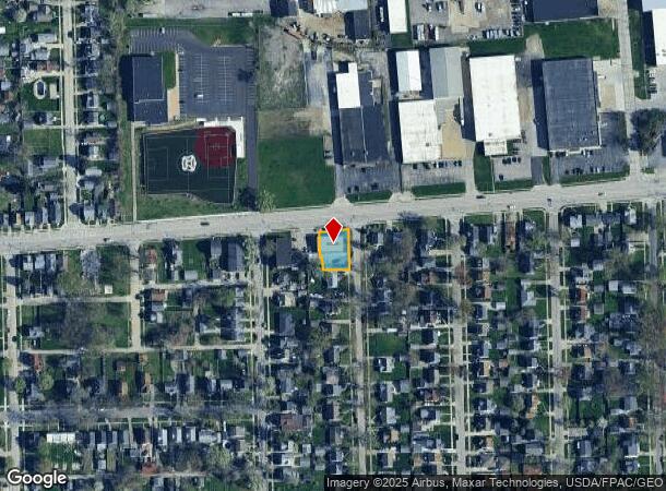 1220 E Manhattan Blvd, Toledo, OH Parcel Map