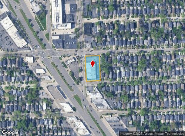 1120 E Lincoln St, Birmingham, MI Parcel Map