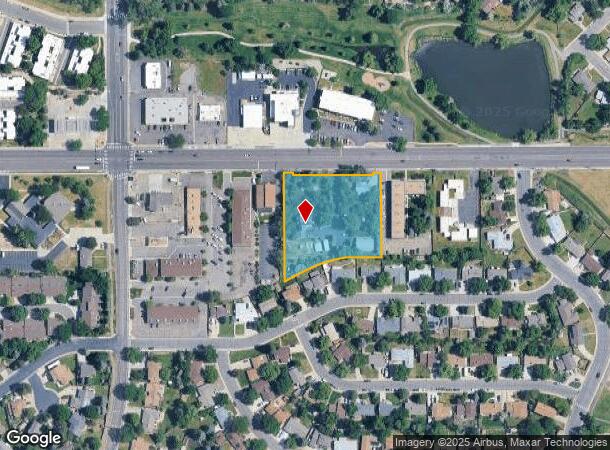 9000 W Jewell Ave, Lakewood, CO Parcel Map
