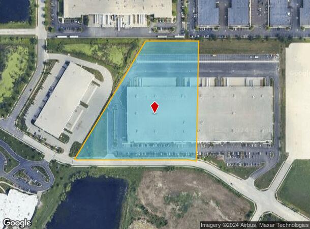  2650 Auto Mall Dr, Elgin, IL Parcel Map