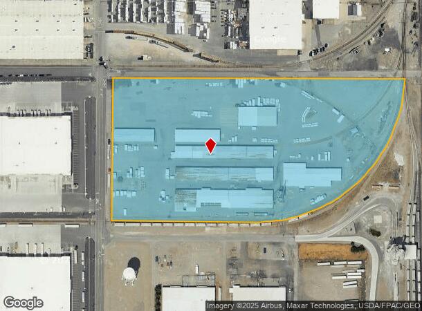  16703 E Euclid Ave, Spokane Valley, WA Parcel Map