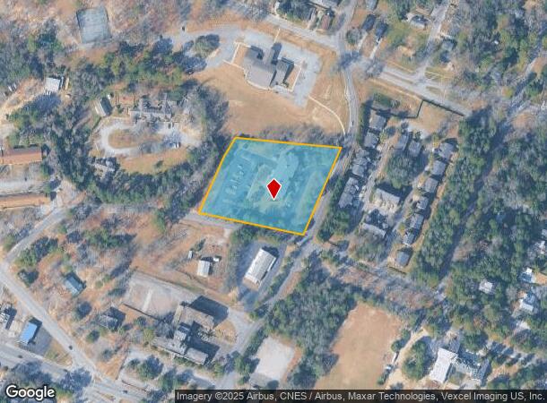 100 Council Cir, Aiken, SC Parcel Map