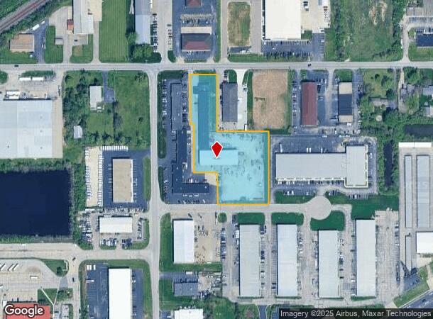 10601 E 59Th St, Indianapolis, IN Parcel Map