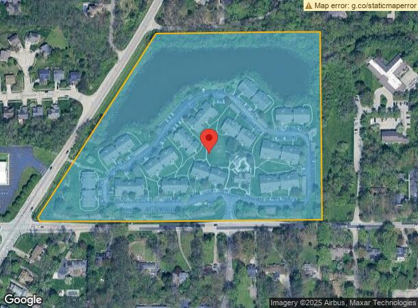  3836 Arbor Green Ln, Indianapolis, IN Parcel Map