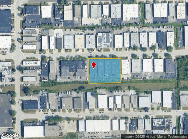  1341 Howard St, Elk Grove Village, IL Parcel Map