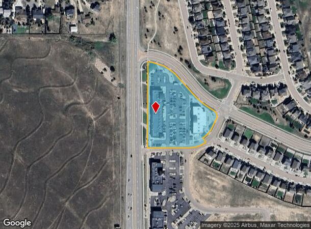  11910 Tourmaline Dr, Peyton, CO Parcel Map