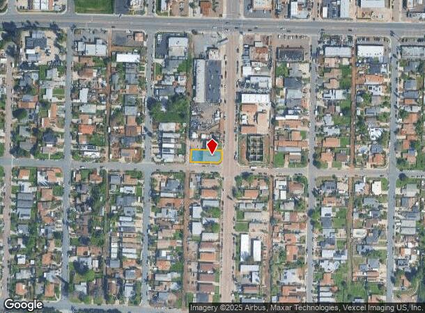  9360 San Diego St, Spring Valley, CA Parcel Map