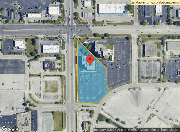  4747 Lincoln Mall Dr, Matteson, IL Parcel Map