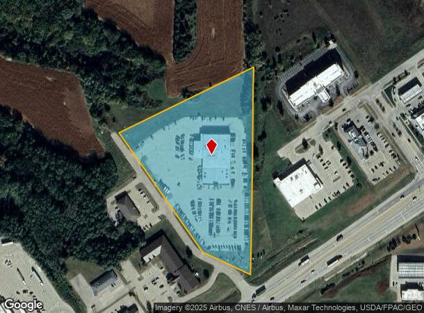  3205 N Highway 61, Muscatine, IA Parcel Map