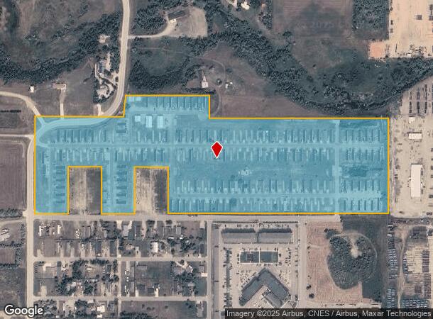 5112 16Th Ave W, Williston, ND Parcel Map